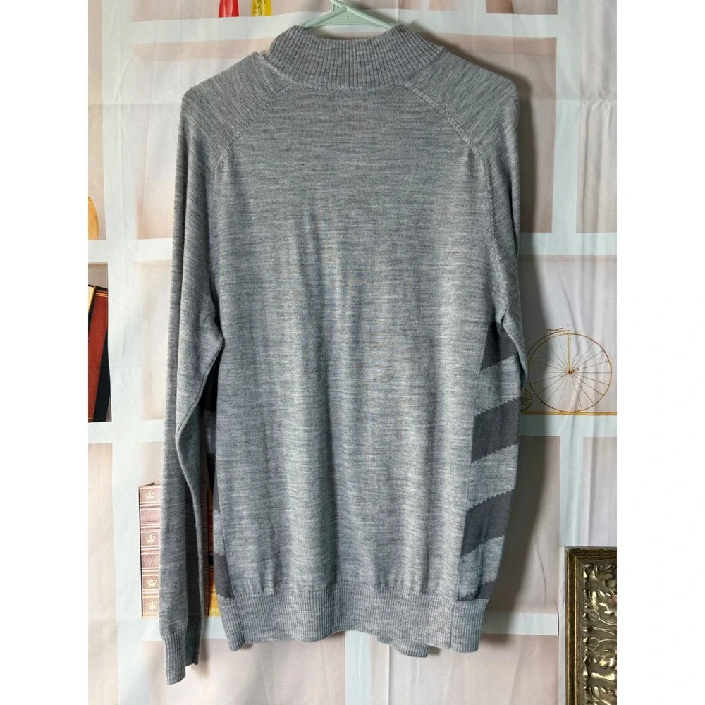 Nike Golf Tour Performance Merino Wool Quarter Zip Sweater Size M